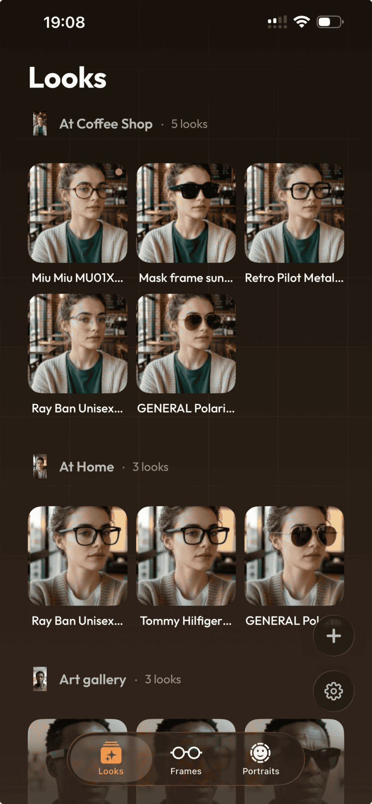 Virtual try-on results